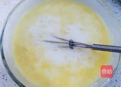 Egg pancake roll.Illustration of how to make it 5