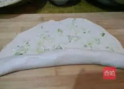 of the chopped green onion pancake Practice illustration 6