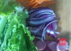 Illustration of home-style fried noodles 6