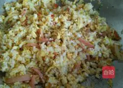 Soy Sauce Fried Rice Recipe Illustration 7