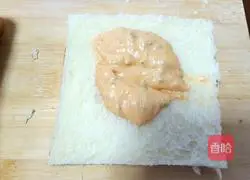 Illustration of how to make ham salad sandwich 3