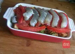 Illustration of how to make seafood steamed buns and baked rice 7