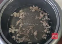 Illustration of how to make shredded pork glutinous rice balls 5
