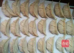 Mushroom, cabbage, pork dumplings Illustration of how to do it 8