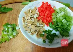 Illustration of how to make fried rice with soy sauce 2