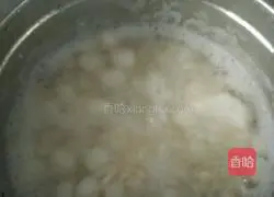 Illustration of how to make glutinous rice dumplings with fermented rice wine 6