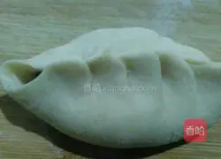 Leaf buns...Illustration of how to make fennel meat stuffing 15