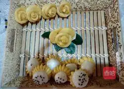 Chrysanthemum steamed buns recipe 12