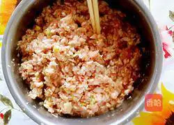 Illustration of how to make mutton and cabbage buns 4