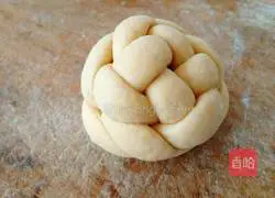 Illustration of how to make two-color hydrangea steamed buns 20