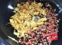 Assorted Illustration of how to make fried rice 7