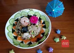 Seafood fried rice recipe 3