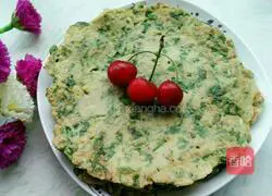 Illustration of making bean dregs and vegetable cakes 10