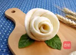 Illustration of how to make rose steamed buns 17