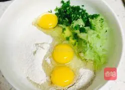 Illustration of how to make egg pancakes 2