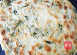 Illustration of how to make green onion pancake 26