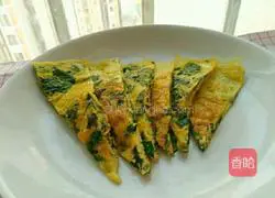 Spinach egg pancake recipe 16