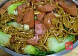 Soy sauce fried noodles recipe 8