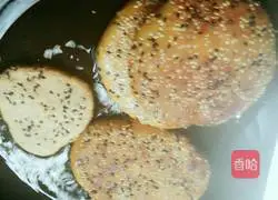 Illustration of how to make sesame persimmon cake 8 