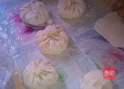Illustration of how to make shrimp and vegetable buns 5