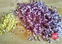 Pork and cabbage dumpling fillings Illustration of how to do it 4