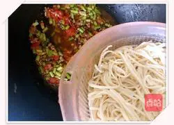 Illustration of how to make noodles 2