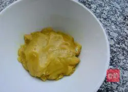 Illustration of making bean paste cake (electric pancake version) 4