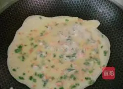 Illustration of how to make vegetable pancakes 5