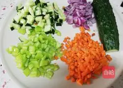 Creative fried rice recipe illustration 2