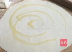 Illustration of how to make scallion pancakes 3