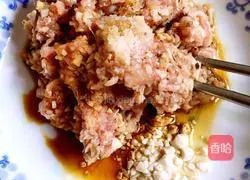 Illustration of how to make mushroom meatloaf 2