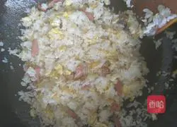 Egg Fried Rice Recipe Illustration 5