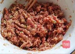 Illustration of how to make pork and potato dumplings 2