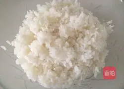 Illustration of how to make shrimp fried rice 1