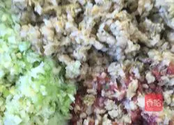 Illustration of how to make pickled cabbage dumplings 2