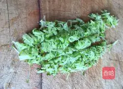 Recipe for shredded radish and shrimp skin egg pancake 4