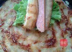 Illustration of how to make pancakes and fruits 7