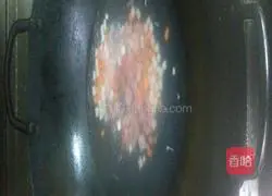 Illustration of how to make lean meat fried rice with shepherd's purse, spring bamboo shoots 3