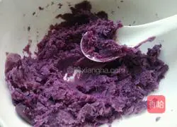 Pumpkin cake, purple potato cake recipe illustration 3