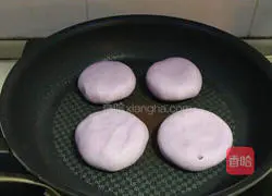 Illustration of how to make Purple Sweet Potato, Glutinous Rice and Coconut Cake 10