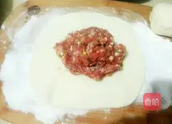 Illustration of how to make crispy meat pot pancakes 13