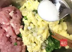 Illustration of how to make cabbage dumplings 11