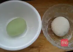 Illustration of how to make jade dumplings 1