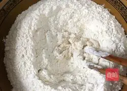 Illustration of how to make yellow mushroom, celery and pork dumplings 10