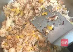 Tuna, Shrimp, Egg Fried Rice Recipe Illustration 5