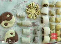 Illustration of how to make fancy steamed buns 8