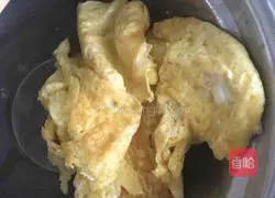 Illustration of how to make the prosperous ham fried rice 5