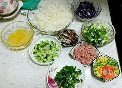 Assorted Fried Rice Recipe Illustration 2