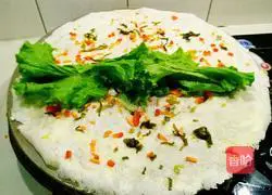 Illustration of how to make red pepper pancakes 13