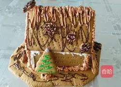 Gingerbread Haunted House Recipe Illustration 10